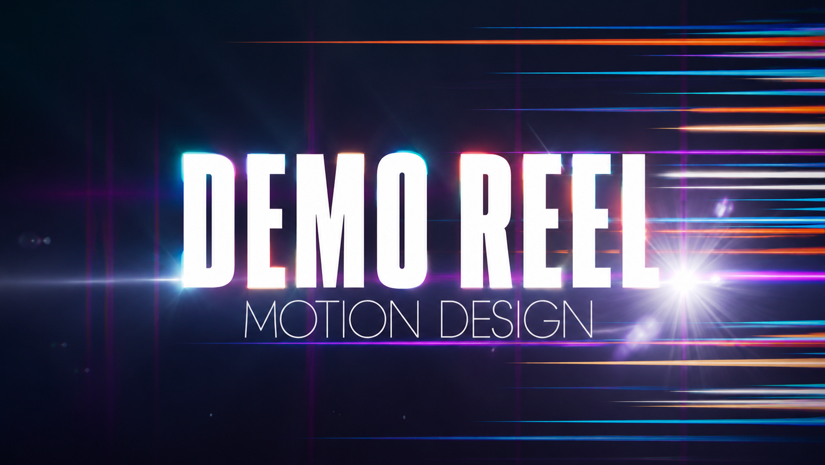 Boyang Ma demo reel artwork