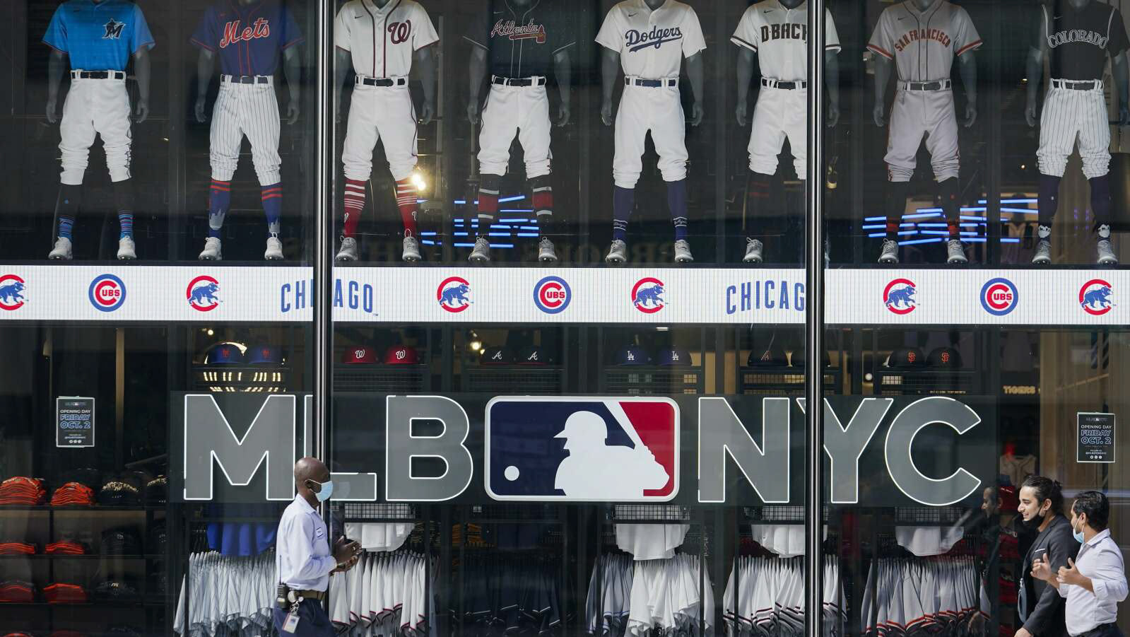 MLB Flagship Store project artwork